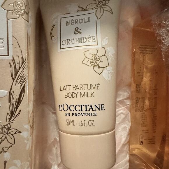 L'Occitane En Provence Neroli Orchidee Eau de Toilette Gift Set 2.5 oz. SEALED - Picture 3 of 6